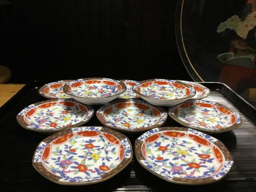 京友禅 伊万里 翔優作【8角皿40枚】 未使用 【公式通販】 京友禅 伊万里 翔優作【8角皿40枚】 未使用 【公式通販】